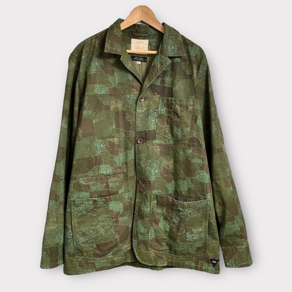 Realm & Empire Retro Mod Map Camo Combat Jacket XL - Picture 3 of 11